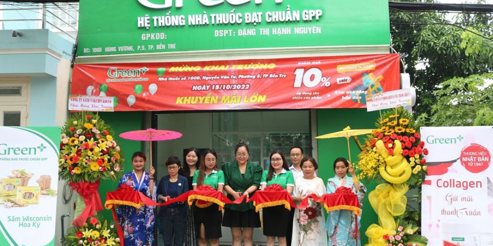 Khai trương nhà thuốc mới tại số 100D Hùng Vương – Thành phố Bến Tre