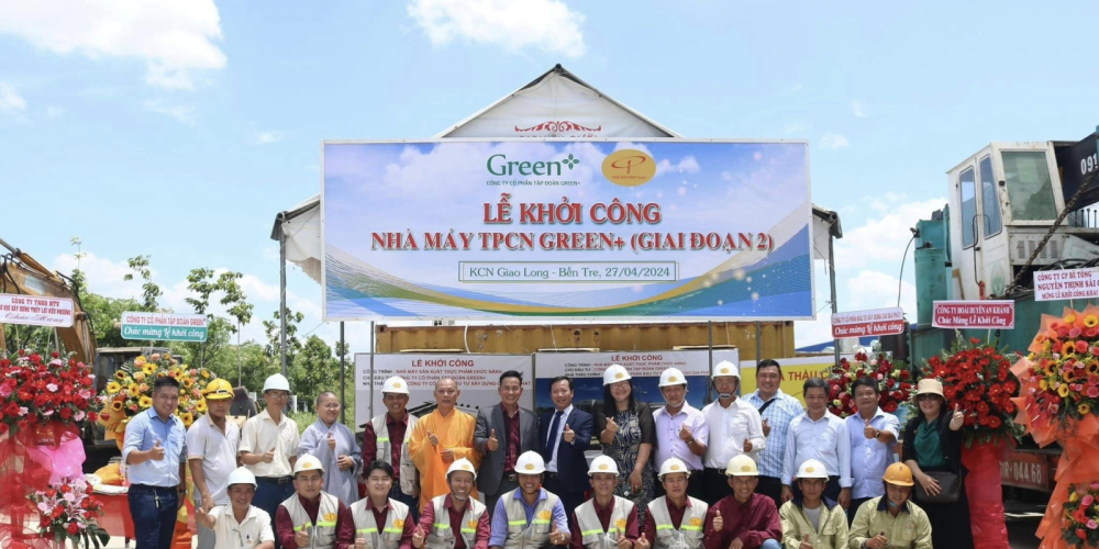 LỄ KHỞI CÔNG NHÀ MÁY TPCN GREEN+ (GIAI ĐOẠN 2)