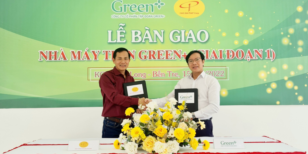 Green+ nhận bàn giao nhà máy sản xuất TPCN Green+ (Giai đoạn 1)