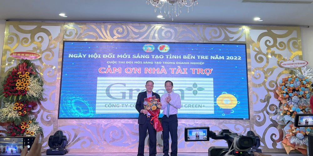 Green+ đồng hành & tài trợ Cuộc thi Đổi Mới Sáng Tạo của tỉnh Bến Tre