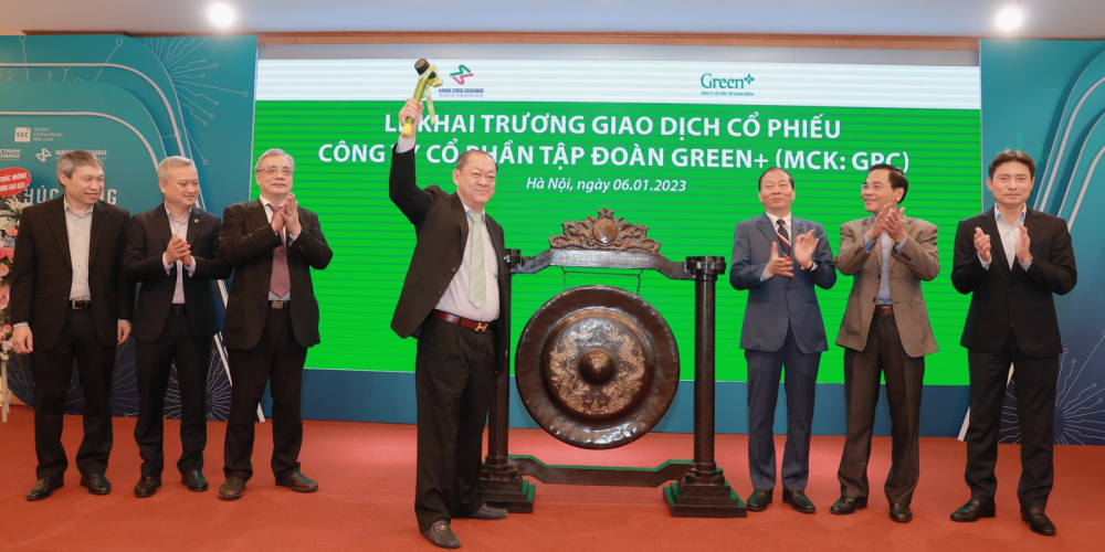 Cổ phiếu GPC của Tập đoàn Green+ chính thức giao dịch ️