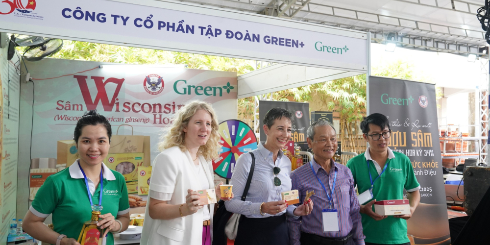 GREEN+ CÙNG NHÂN SÂM WISCONSIN THAM GIA "KHÁM PHÁ NÔNG NGHIỆP HOA KỲ"