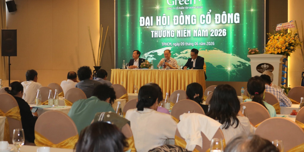GREEN+ TỔ CHỨC THÀNH CÔNG ĐẠI HỘI ĐỒNG CỔ ĐÔNG THƯỜNG NIÊN NĂM 2026