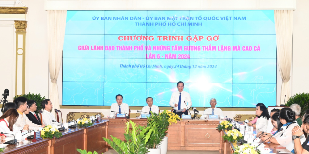 CHÚC MỪNG CHỦ TỊCH GREEN+ ĐƯỢC UBND TPHCM TUYÊN DƯƠNG "NHỮNG TẤM GƯƠNG THẦM LẶNG MÀ CAO CẢ NĂM 2024"