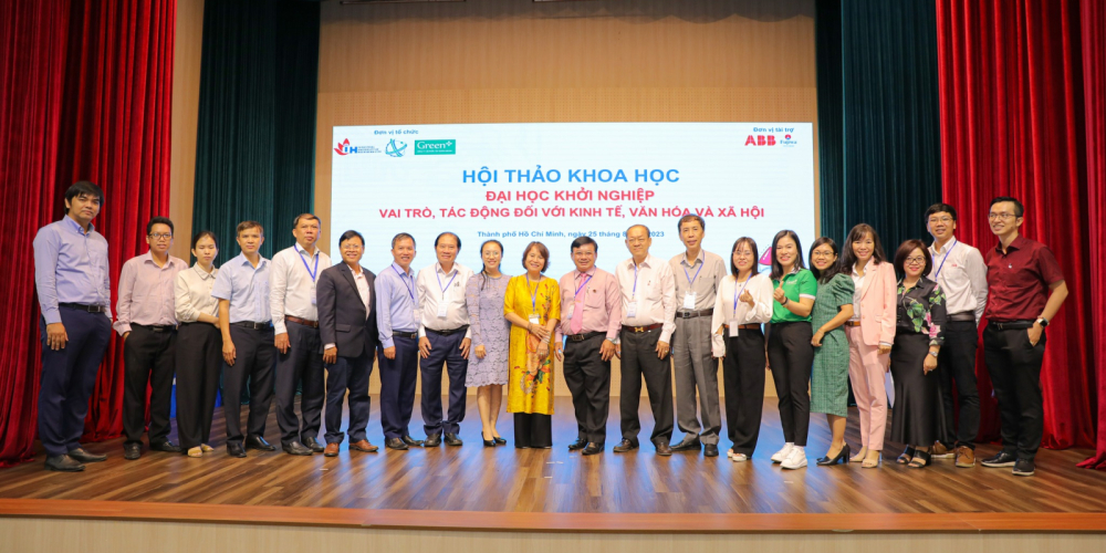 Green+ Tổ chức hội thảo đại học khởi nghiệp tại trường Đại học Công Nghiệp TPHCM