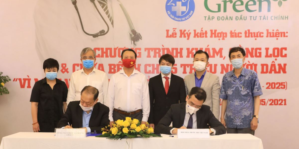 Lễ ký kết thỏa thuận hợp tác thực hiện Chương trình khám, sàng lọc & chữa bệnh cho 5 triệu người dân – vì một việt nam khỏe mạnh (Giai đoạn 2021- 2025)