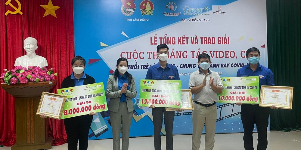 Tập Đoàn Green+ tài trợ cuộc thi “Tuổi trẻ Lâm Đồng – Chung tay đánh bay Covid-19”
