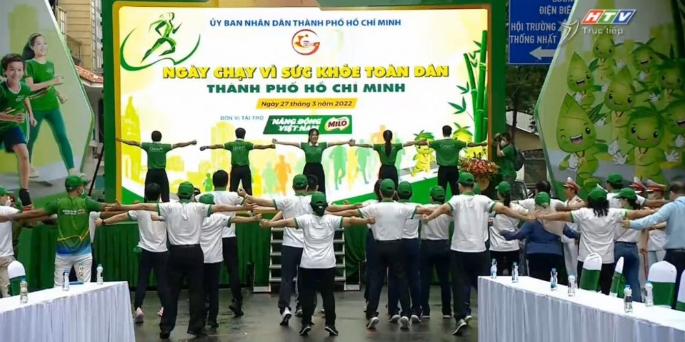[KINH TẾ & DỰ BÁO] Bài tập “Vượt qua nỗi sợ nCoV” khởi động “Ngày chạy Olympic năm 2022″ tại TP. HCM