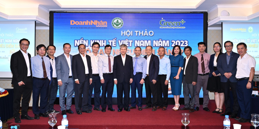 Tập Đoàn Green+ tổ chức HỘI THẢO "NỀN KINH TẾ VIỆT NAM NĂM 2023 CÓ BAO NHIÊU ĐIỂM SÁNG?"