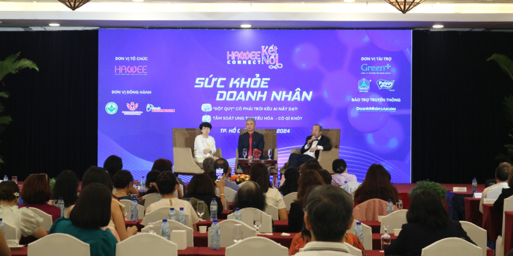 GREEN+ ĐỒNG HÀNH TỔ CHỨC HỘI THẢO "SỨC KHỎE DOANH NHÂN"
