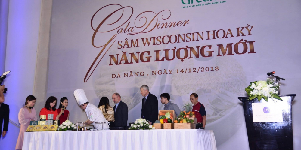 Gala Dinner “Sâm Wisconsin Hoa Kỳ – Năng lượng mới”