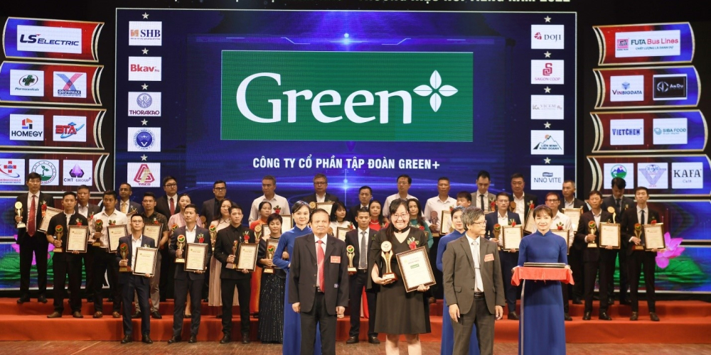 [BÁO THANH NIÊN] Green+ : "Top 10 Thương hiệu nổi tiếng hàng đầu năm 2022"