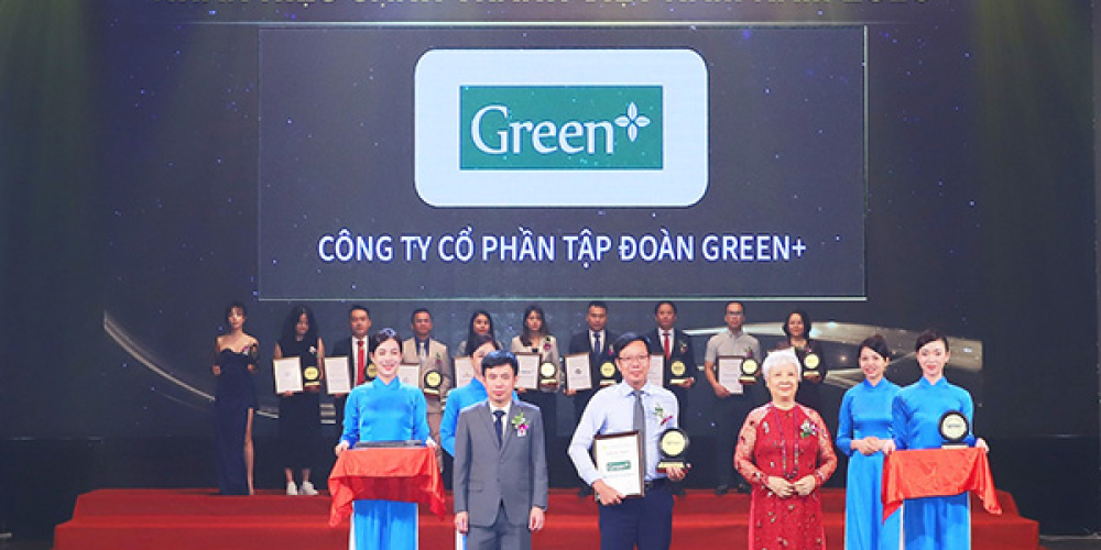 [SẢN PHẨM VÀNG] Green+ đạt Top 10 nhãn hiệu nổi tiếng Việt Nam năm 2023 nhóm ngành dược phẩm