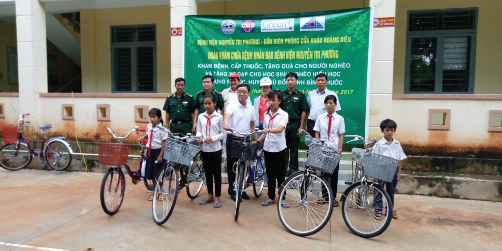 Green+ thiện nguyện tại xã Hưng Phước, H. Bù Đốp, tỉnh Bình Phước