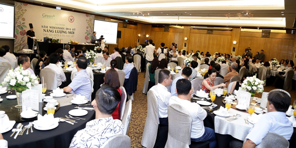 Gala Dinner “SÂM WISCONSIN HOA KỲ – NĂNG LƯỢNG MỚI CHO SỨC KHỎE & ẨM THỰC VIỆT”