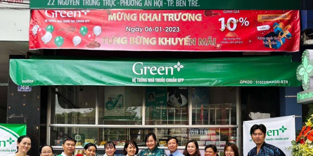 [TẠP CHÍ KINH TẾ & DỰ BÁO] Hệ thống nhà thuốc chuẩn GPP GREEN+ chào đón thêm 2 thành viên