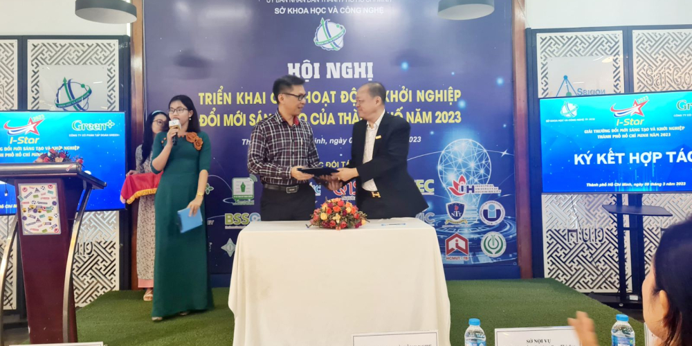 [TẠP CHÍ KINH TẾ & DỰ BÁO] Tập đoàn Green+ tiếp tục đồng hành cùng Sở KH&CN TP. Hồ Chí Minh thúc đẩy khởi nghiệp