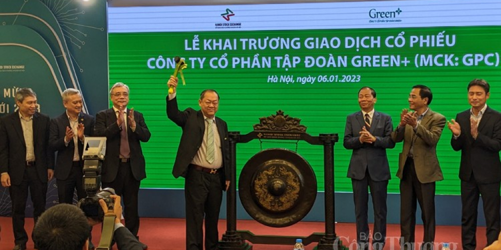 [BÁO CÔNG THƯƠNG] Cổ phiếu GPC của Công ty cổ phần Tập đoàn Green+ lên sàn HNX