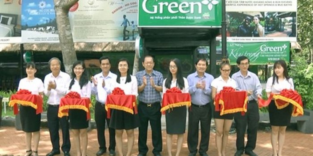 Hệ thống phân phối Thảo Dược Xanh GREEN+ khai trương chi nhánh Bình Châu