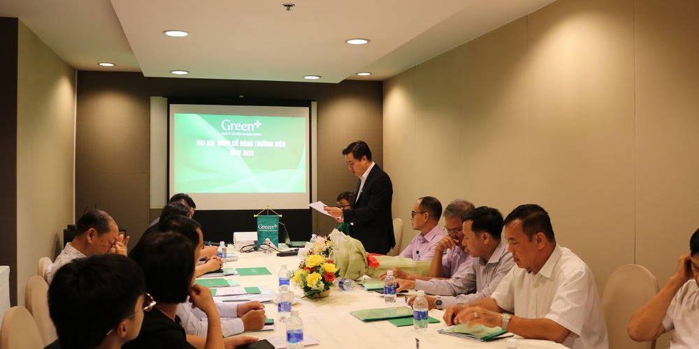 Green+ tổ chức Đại Hội Đồng Cổ Đông thường niên 2022